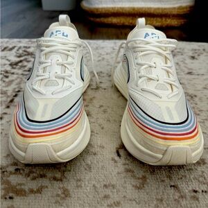 APL Women’s Streamline Ivory & Multi-Colored Sneakers